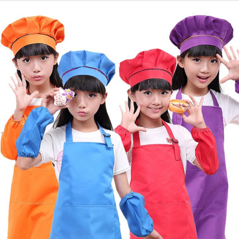 Tạp dề nấu ăn đáng yêu dành cho bé