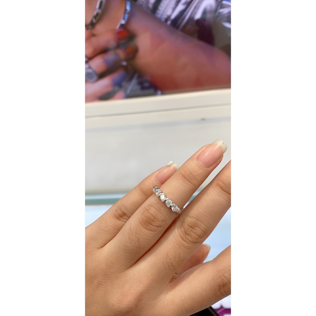 Nhẫn Bạc đính đá CZ PNJSilver XM00K000116