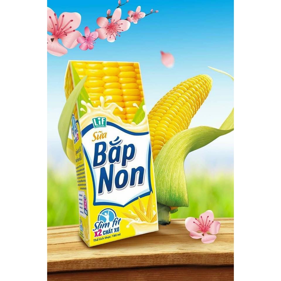 SỮA BẮP NON  110ml 48 hộp x 110ml