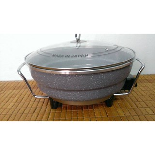 Chảo điện/ nồi lẩu điện đa năng Osaka đá hoa cương Nhật Bản