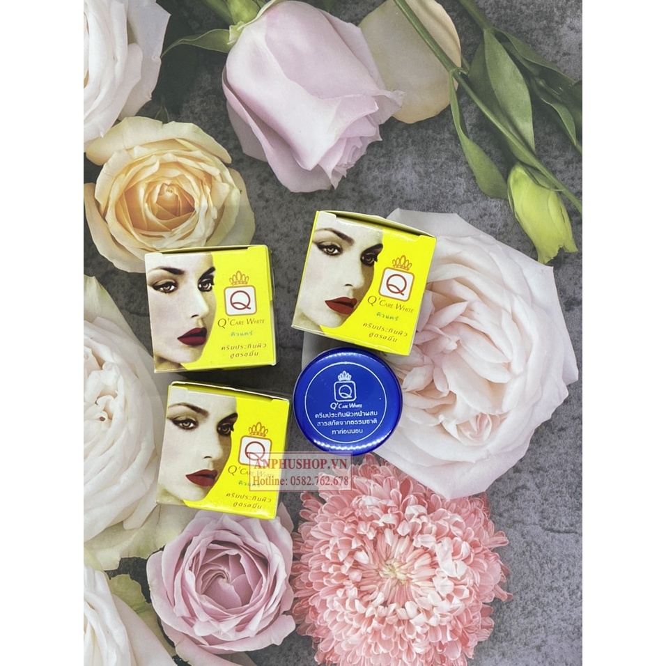 ( Hàng chính hãng) Kem nghệ Q Care White Thái Lan