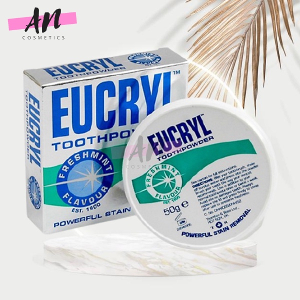 Bột đánh răng Eucryl bột tẩy trắng răng (50g)