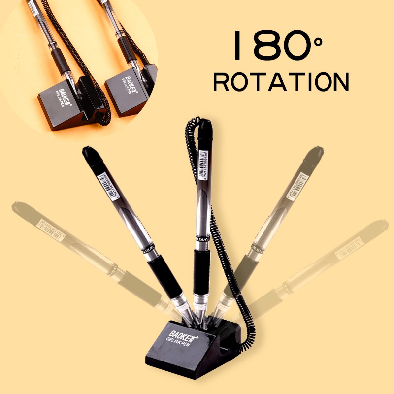 Bút để bàn màu đen tiện dụng cho văn phòng / ngân hàng