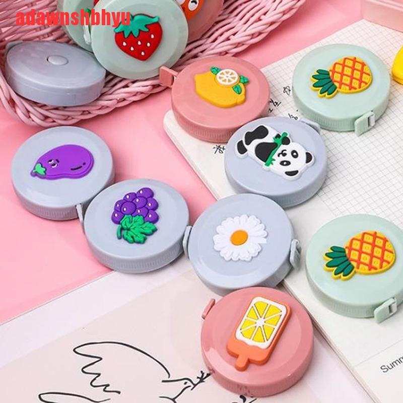 Thước dây thu gọn được họa tiết hoạt hình đáng yêu nhỏ gọn dành cho đo số đo cơ thể