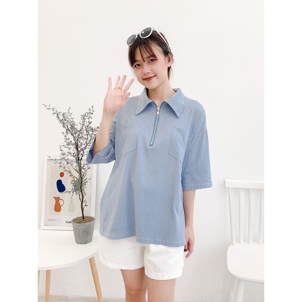 Áo phông polo cổ khoá Friday | BigBuy360 - bigbuy360.vn