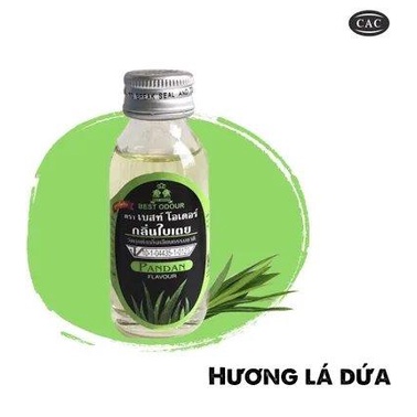 01 Hương lá dứa Best Odour 30ml ⚡GIÁ TÔT ⚡ hương vị đậm đà cho bánh kẹo