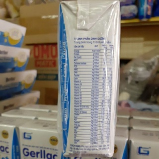 [ Combo 6 vỉ ] Vỉ sữa bột pha sẵn Gerllac grow plus A+ ( 6 vỉ x 4 hộp x 110ml ) ( bách hóa trẻ em )