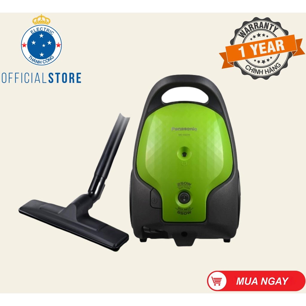 Máy hút bụi Malaysia Panasonic MC-CG370GN46