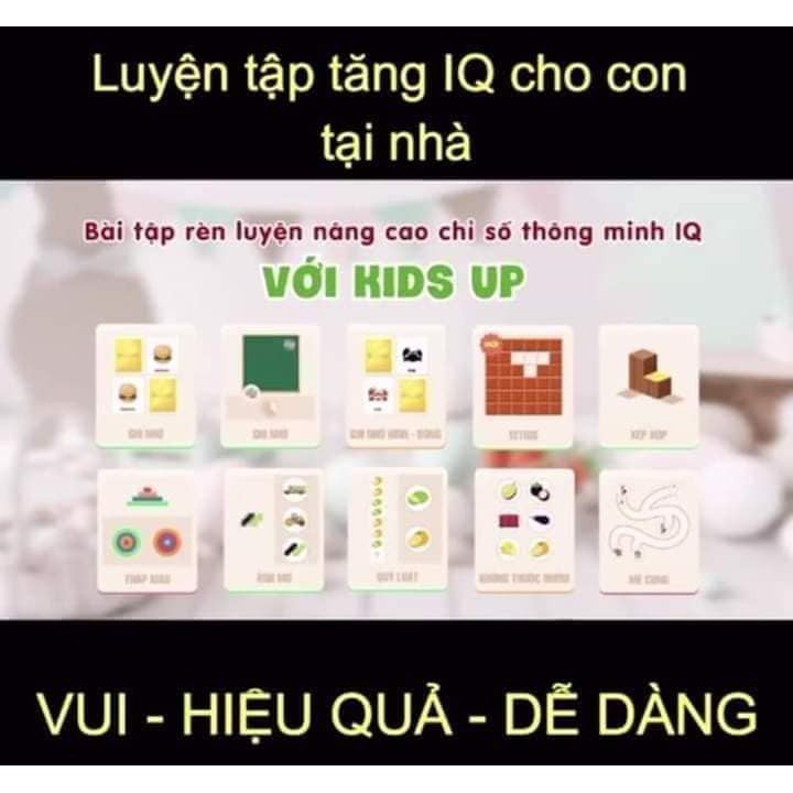 Kids Up cho trẻ từ 2- 7 tuổi (gói trọn đời + tặng bé quà trị giá 150.000) - Phát triển tư duy toàn diện cho trẻ | BigBuy360 - bigbuy360.vn