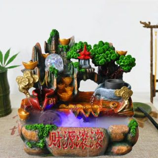 thác nước phong thủy để bàn