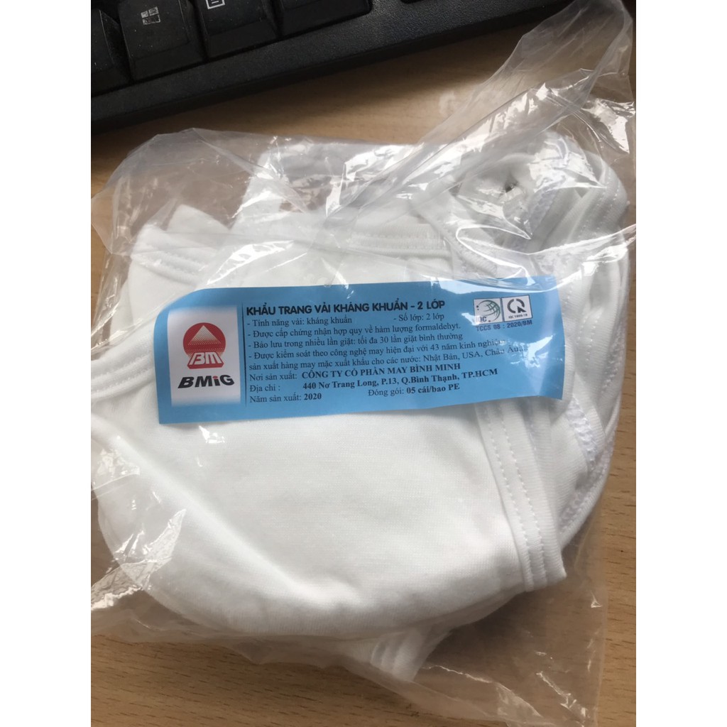 Khẩu trang vải kháng khuẩn công ty may Bình Minh | BigBuy360 - bigbuy360.vn