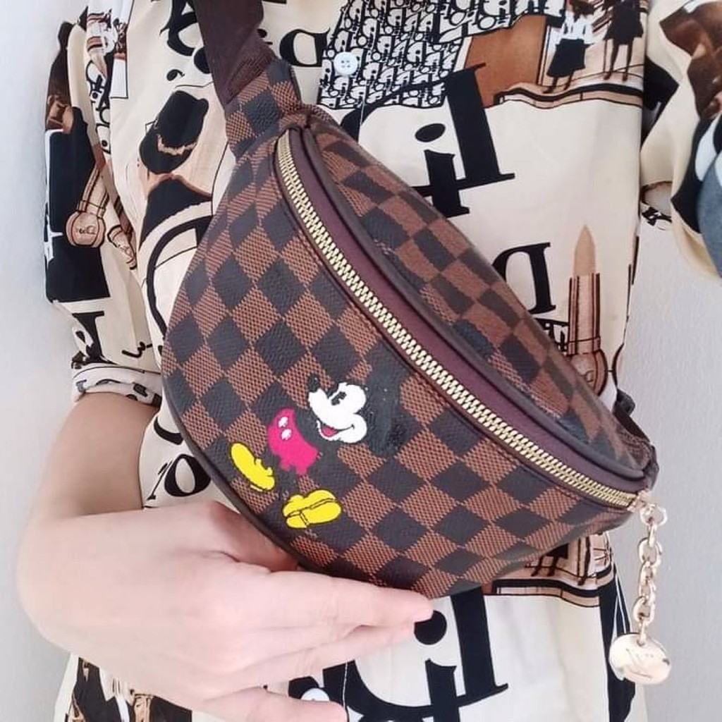 Lv Túi Đeo Hông Hình Chuột Mickey L1