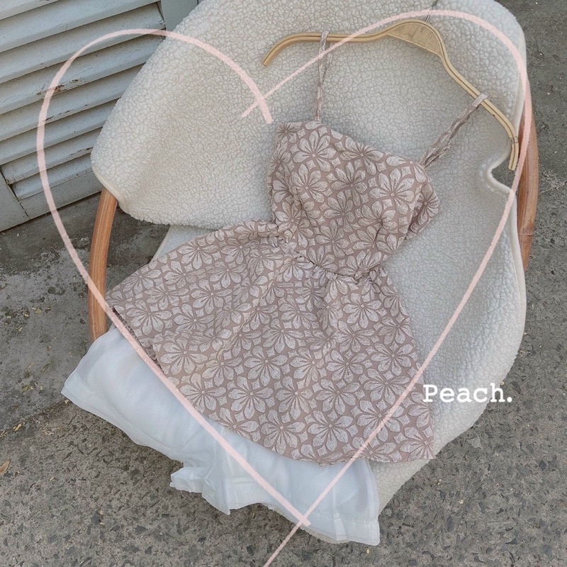 SET ÁO GẤM HOA HAI DÂY XANH BUỘC NƠ LƯNG + SHORT LƯNG THUN BA MÀU