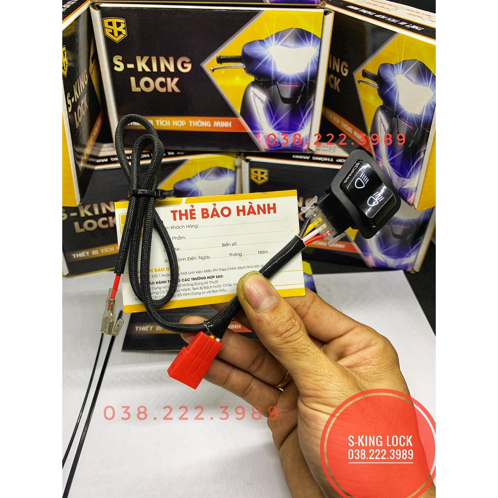 Mạch Passing Sh Trợ Sáng Xe Future, Wave Rsx Mẫu V1.0 | S-KING LOCK BẢO HÀNH 12 THÁNG