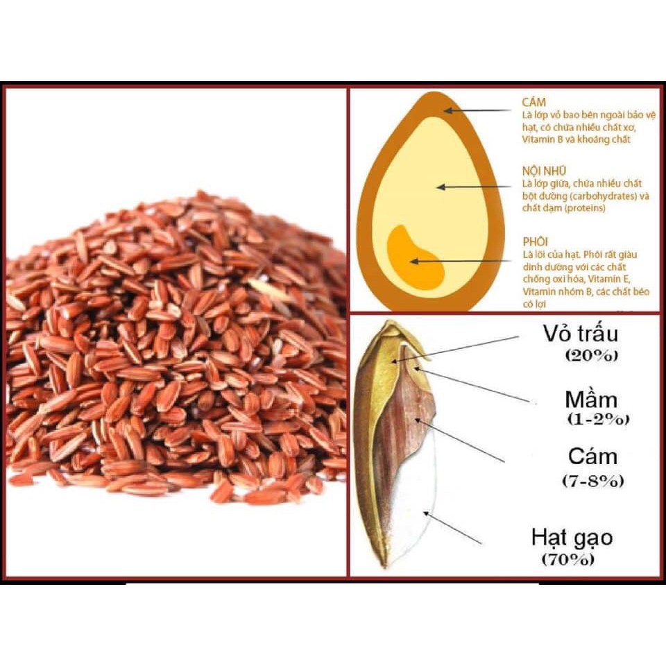 Bún Phở Khô Gạo Lứt Hoàng Minh 500g