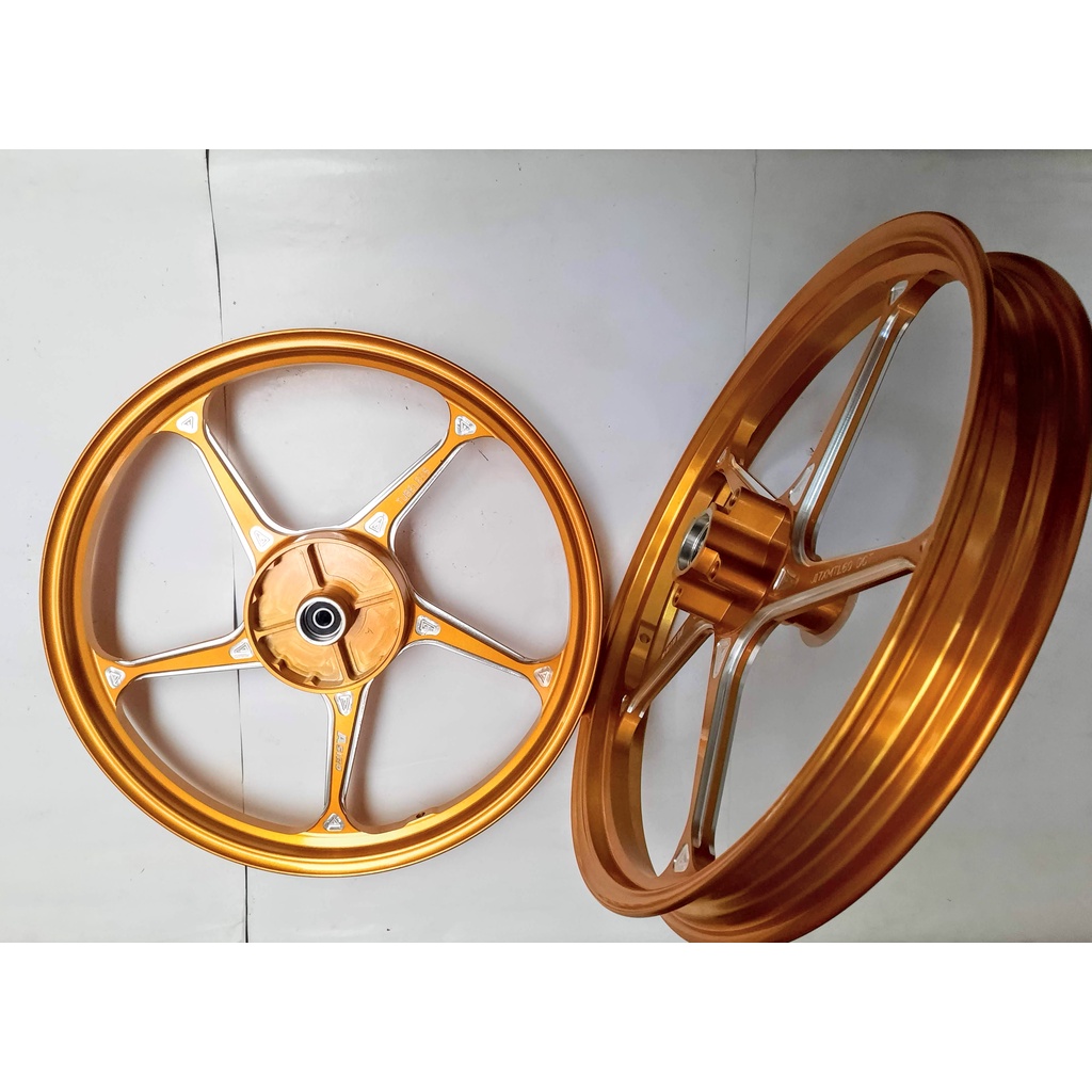 Mâm 5 cây CNC Asiro dùng cho Sonic 150Fi bản 1.6 trước sau