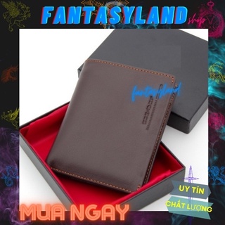 Ví Nam Đứng Da Bò Full Box- Bảo Hành 12 Tháng | Bóp Nam Đứng | FANTASY1AND