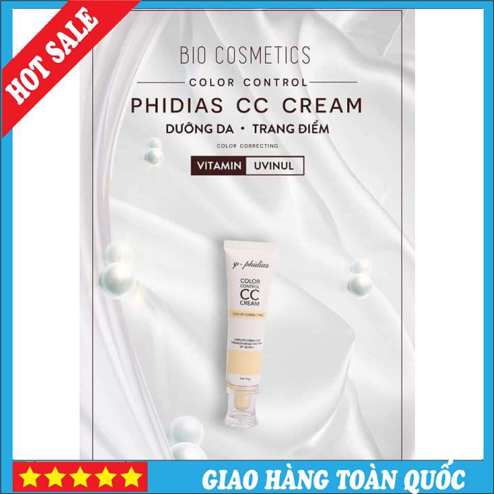 🌸🌸CHÍNH HÃNG🌸🌸 Kem Nền BIOCOS CC Cream Chống Nắng Che Khuyết Điểm Dạng Tuýp 35g