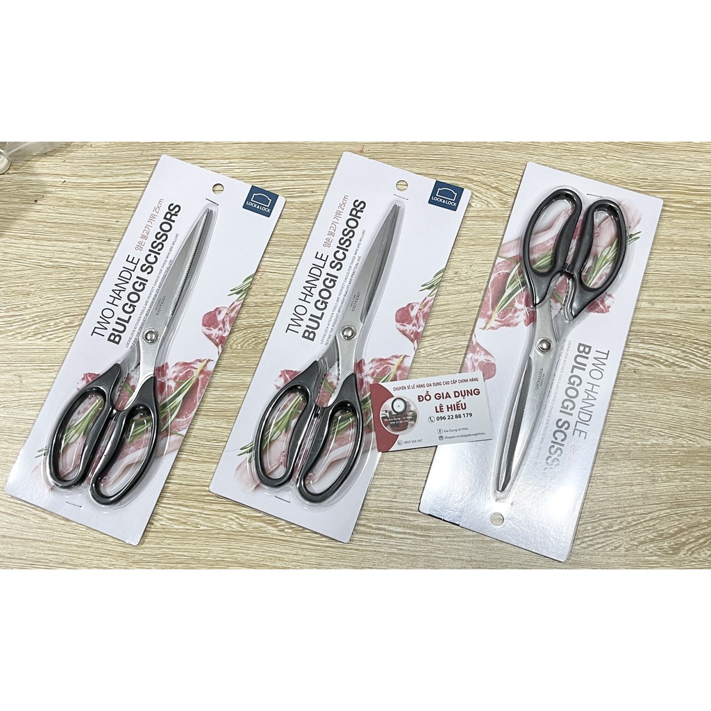 Kéo cắt thịt nướng Lock&Lock - F00096
