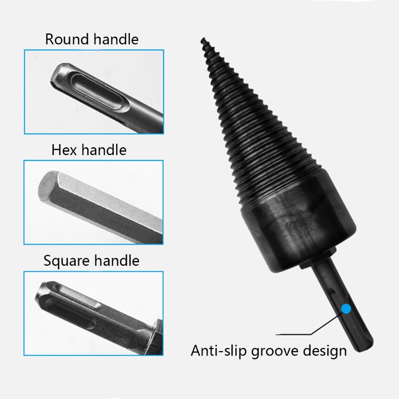 Mũi khoan hình nón chuyên dụng cho chẻ củi