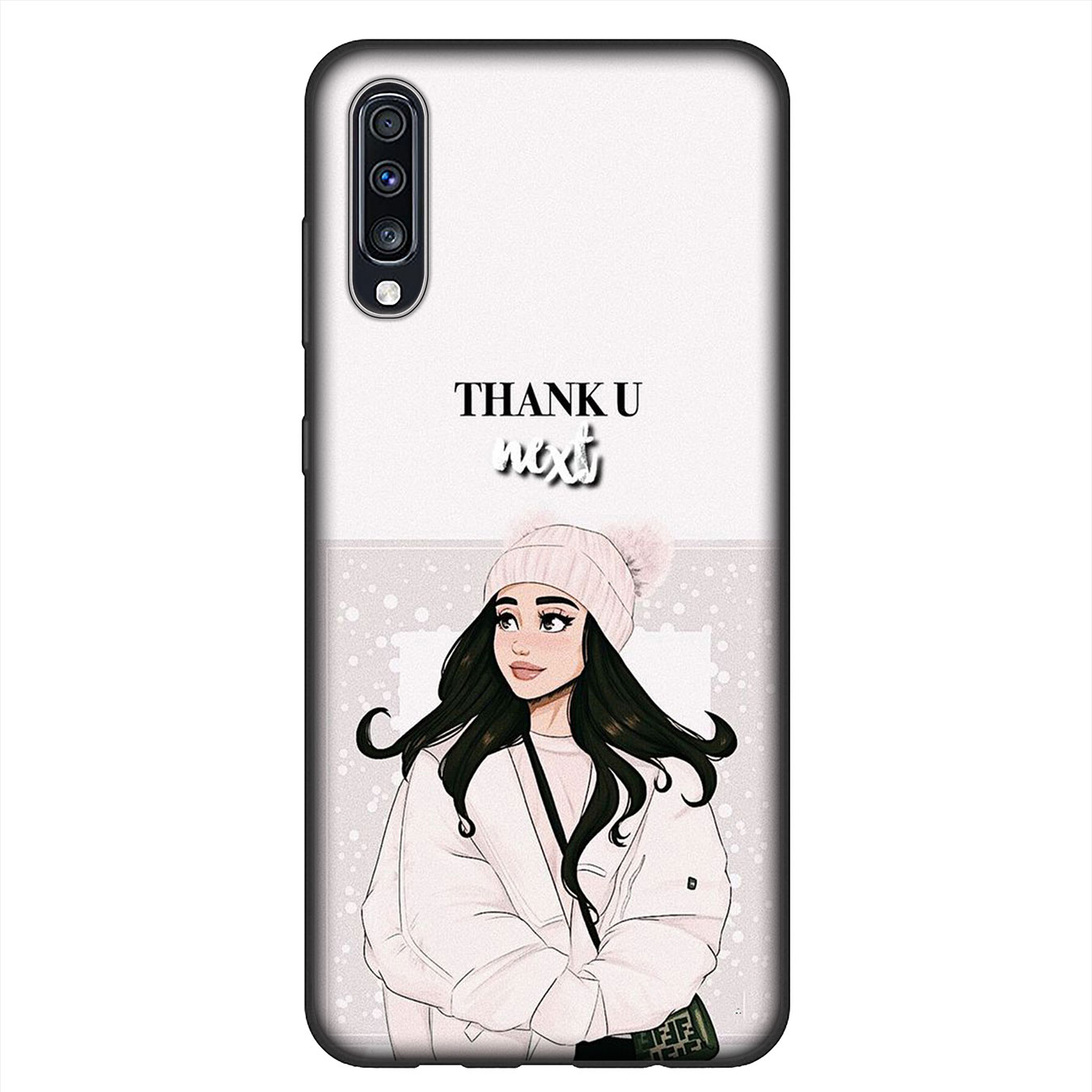 Ốp điện thoại silicone mềm in hình Ariana Grande cho Samsung Galaxy S9 S10 S20 FE Ultra Plus Lite S20+ S9+ S10+ S20Plus