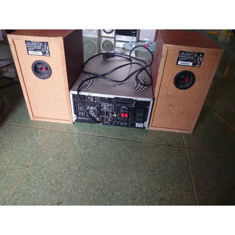 Dàn mini đời cao Kenwood UDA77 nguyên bản, có usb, bass treb