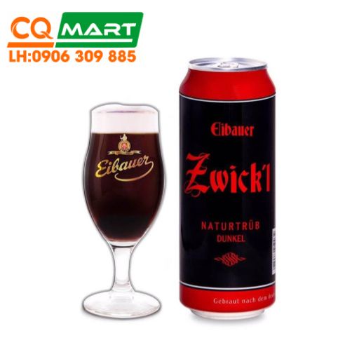 Bia Đức Eibauer Zwick'l Dunkel 6.7% Lon 500ml