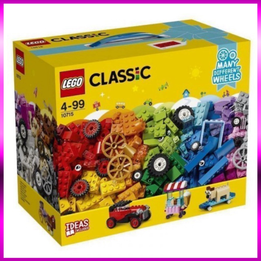 Đồ chơi bé trai Lego lắp ráp Classic sáng tạo 442 chi tiết - 10715