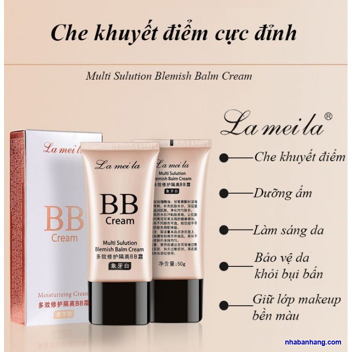 Kem nền dưỡng ẩm BB Cream Moisture Lameila | BigBuy360 - bigbuy360.vn