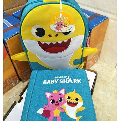 SET BALO + SÁCH VẢI BABYSHARK