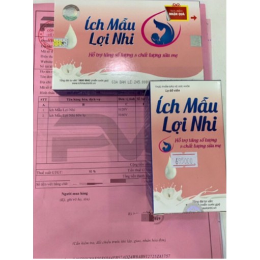 [Hàng công ty] Ích mẫu lợi nhi new - ích mẫu lợi nhi  hỗ trợ tăng số lượng và chất lượng sữa mẹ.