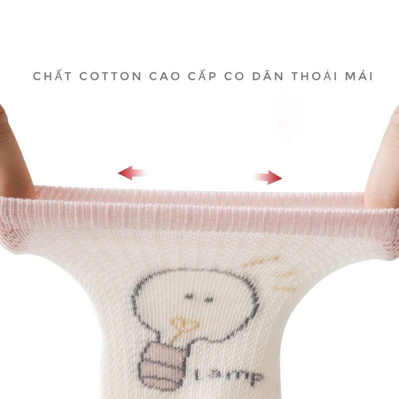 Set tất vớ lưới ren mùa hè trẻ em chính hãng Nemo baby, size bé 0-8y mẫu bé trai bé gái dễ thương đáng yê