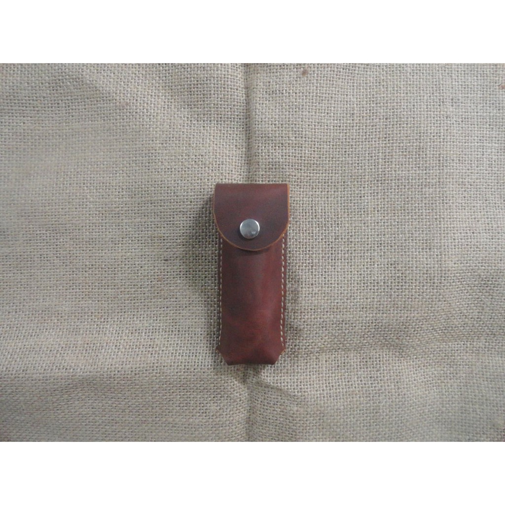Bao da bò cho Opinel no.8 - opinel leather sheath