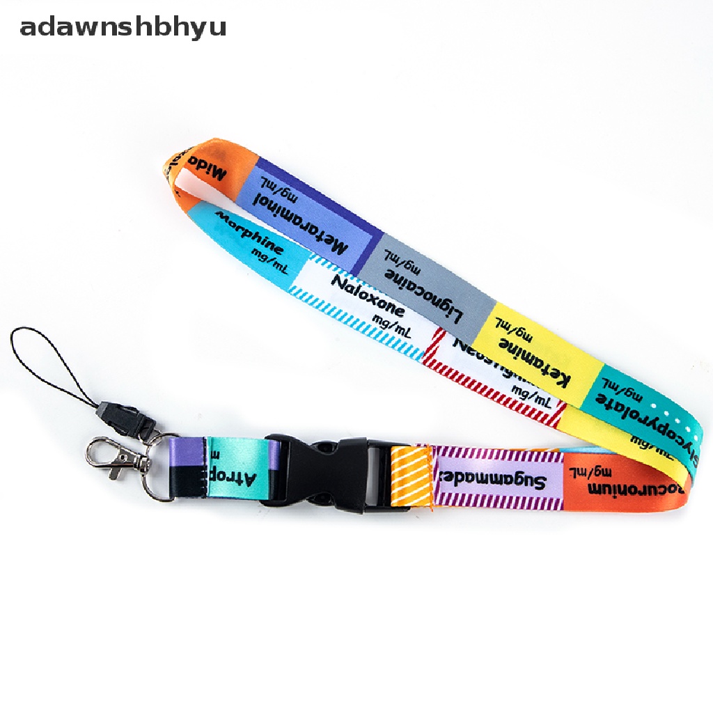 adawnshbhyu Ransitute Medical Lanyard Credit Card ID Holder Bag Doctor Nurse Student Women VN
