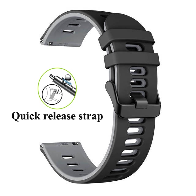 Dây đeo thay thế từ Silicone cho Huawei Watch GT 3 46mm GT3 42mm GT 2 Magic Watch 2 Pro 20 22