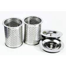 Giỏ Lọc Rác Inox Bồn Rửa Bát Có Nắp