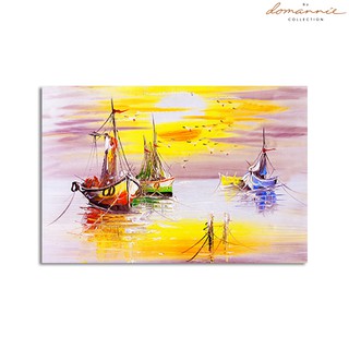 Tranh Canvas sơn dầu "Hội thuyền Venice"