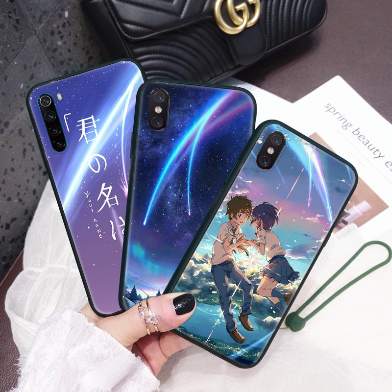 Ốp điện thoại mềm họa tiết Anime Your Name 1 125ypj Cho Xiaomi 8 Mi 10t Poco M3 9 Se 10 Lite