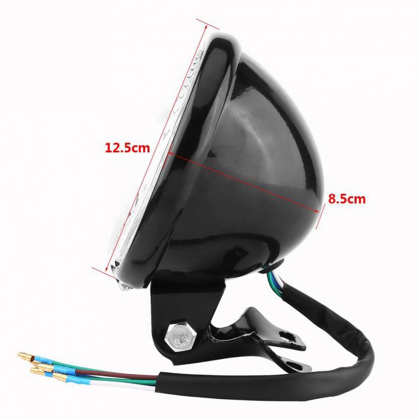 ĐÈN PHA REBEL LƯỚI 💎 Gáo đèn tròn có lưới bảo vệ   chuyên độ và thay thế cho xe Rebel 125, Bobber , CUB...