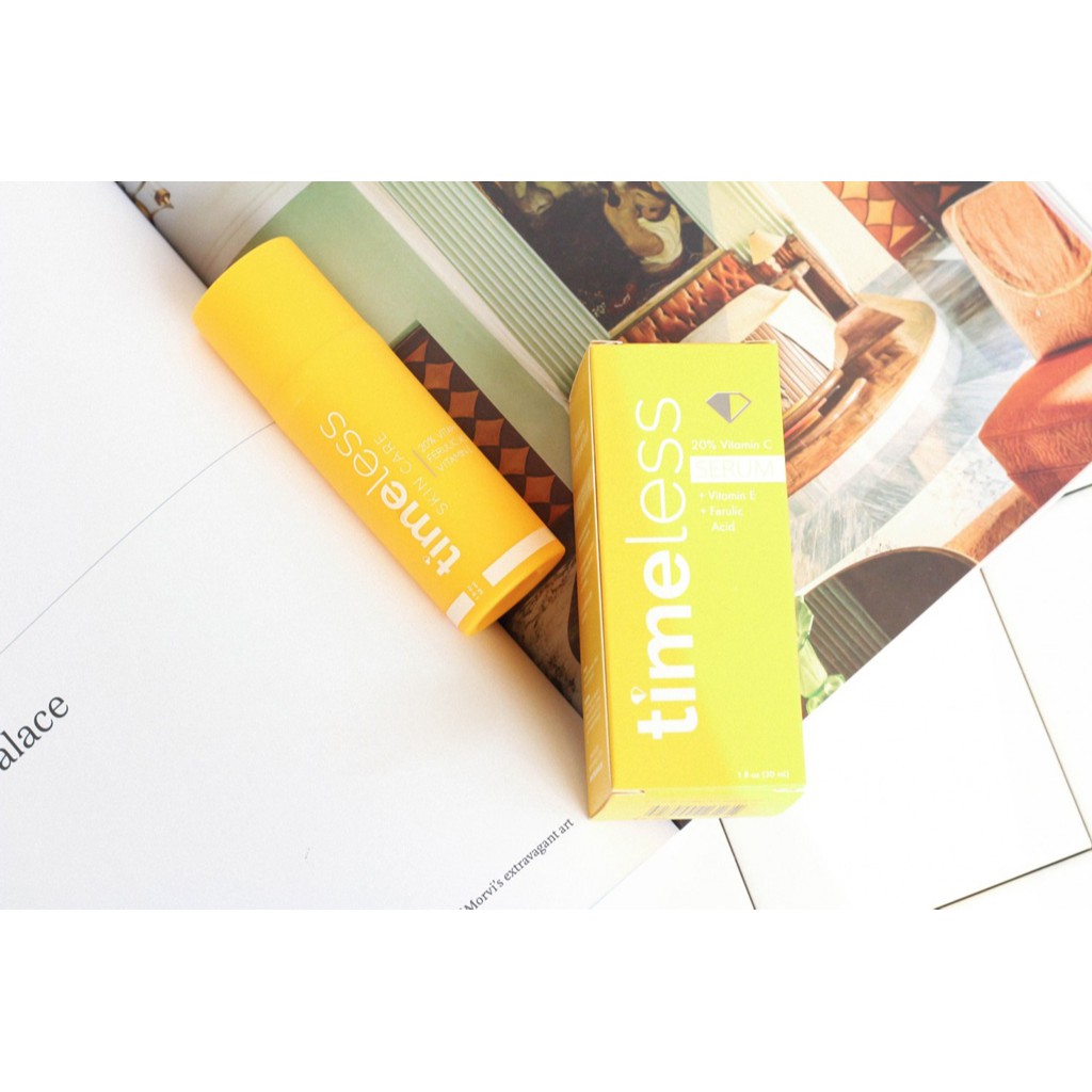 Tinh Chất Dưỡng Sáng Da ‪‬Timeless 20% Vitamin C + Vitamin E + Ferulic Acid Serum (30ml) | BigBuy360 - bigbuy360.vn