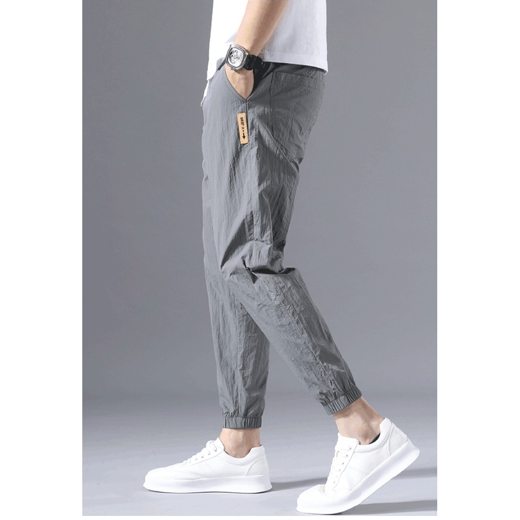 Quần thể thao Jogger Nam Thời Trang Hè dây rút M-5XL Vải thoáng khí nhanh khô