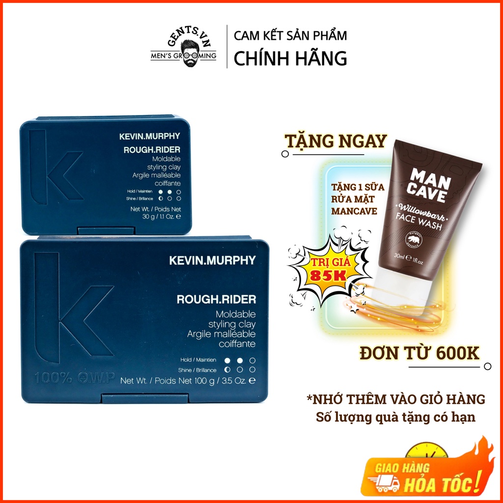 Sáp vuốt tóc nam cao cấp Kevin Murphy Rough Rider (30/100g) chính hãng