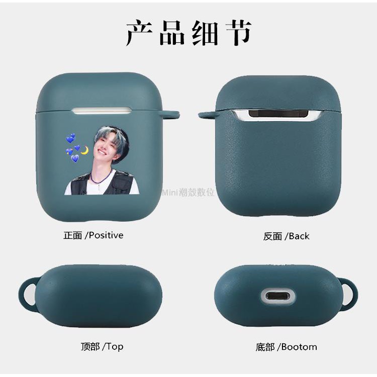 Ốp Bảo Vệ Hộp Đựng Tai Nghe Airpods 2 Silicon Mềm Thiết Kế Xinh Xắn | BigBuy360 - bigbuy360.vn
