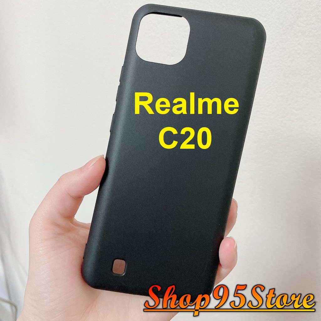 Ốp Lưng TPU Realme C20 C 20 realmeC20 Chống Trầy Xước và Chống Ố