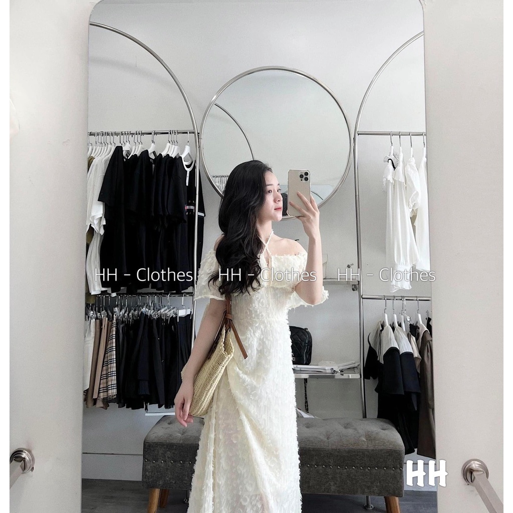 H3- ĐẦM MAXI REN BẸT VAI BÈO :: 265K