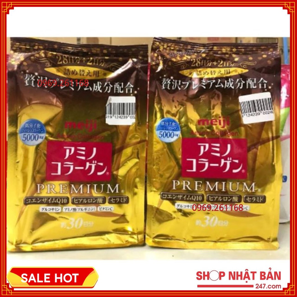 Bột collagen meiji Nhật Bản vàng