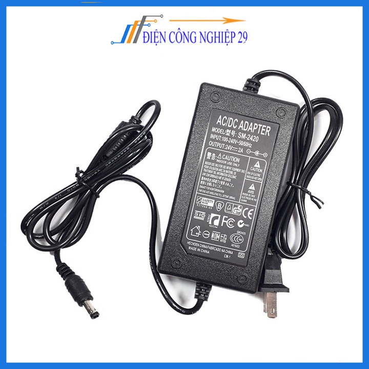 Nguồn Adapter 24V 2A 5.52.1