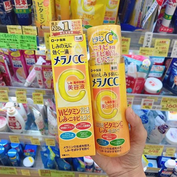 Nước Hoa Hồng Dưỡng Sáng Da Chống Thâm Nám Melano CC Whitening Lotion 170ml Nhật Bản