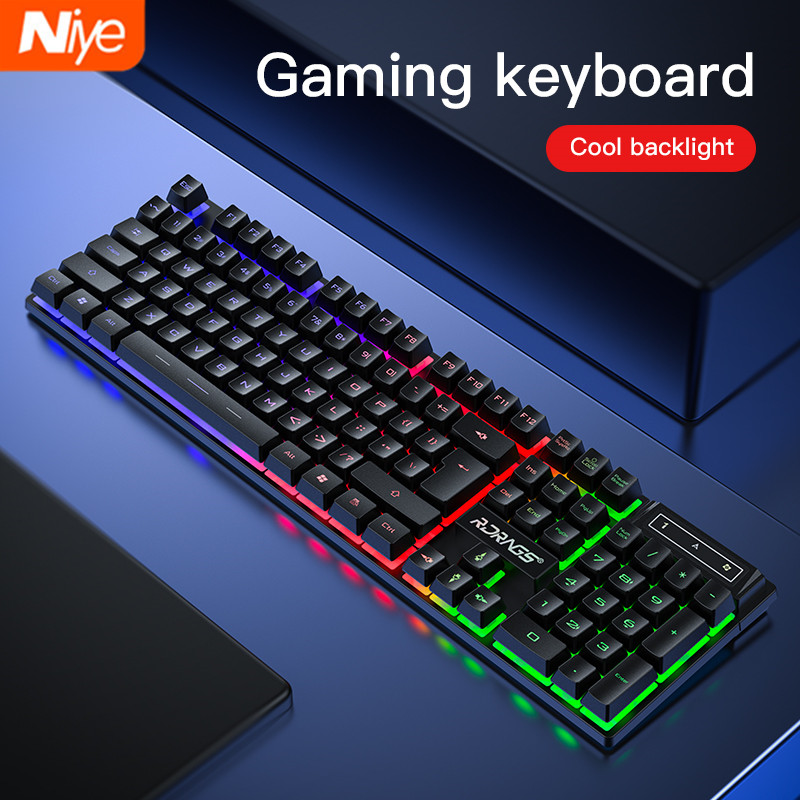 Bàn Phím Cơ Gaming Niye K803 Tích Hợp Đèn Led Cầu Vồng Đẹp Mắt | BigBuy360 - bigbuy360.vn