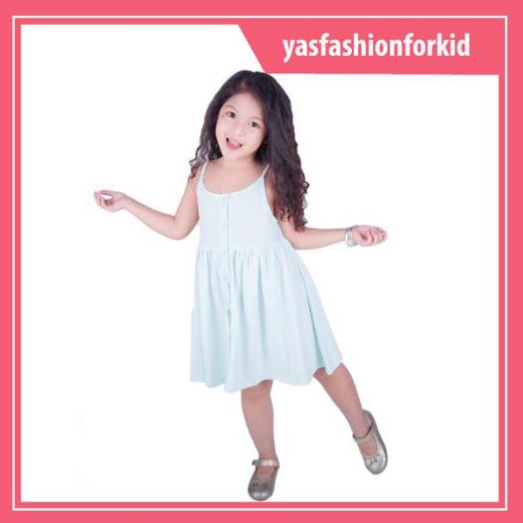 Váy hai dây - xanh mint vải cotton mềm mịn chính hãng HAKI [HÀNG ĐẸP CHUẨN]